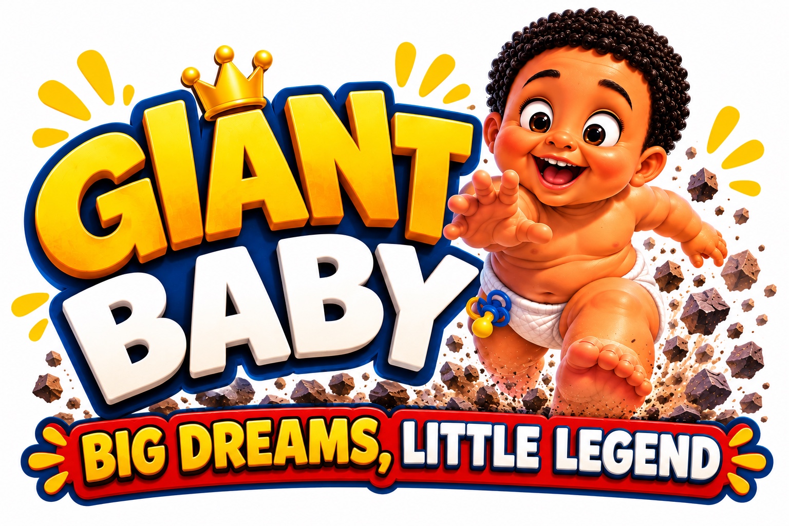 Giant Baby — Big Dreams, Little Legend logo